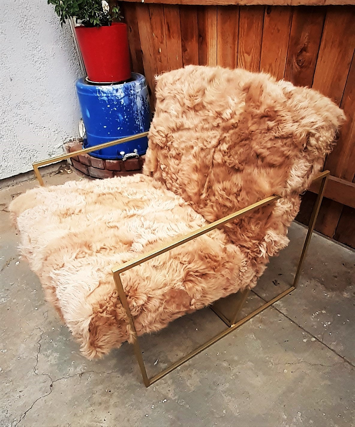 Cosmo Fur Lounge Chair