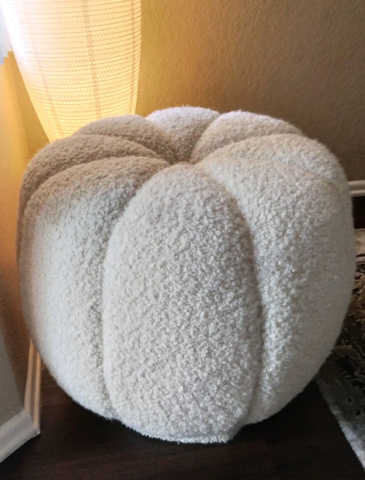 Isa Boucle Stool